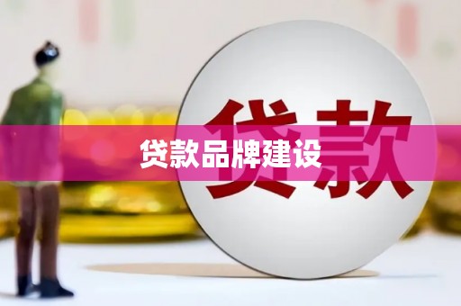广水贷款品牌建设