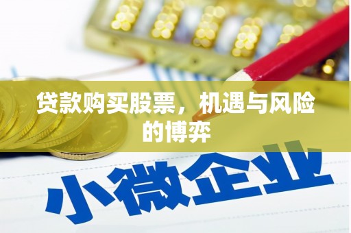 广水贷款购买股票，机遇与风险的博弈