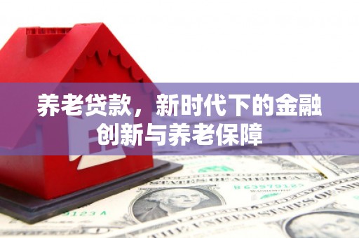 广水养老贷款，新时代下的金融创新与养老保障