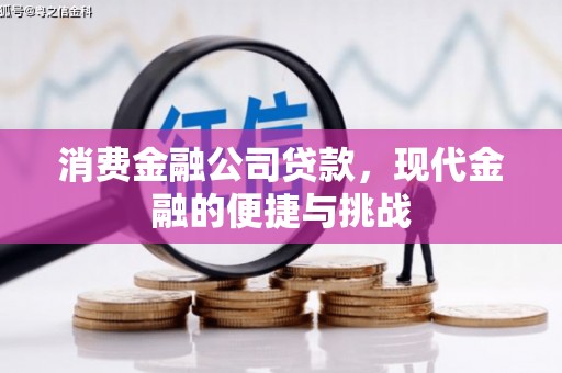 广水消费金融公司贷款，现代金融的便捷与挑战