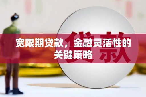 广水宽限期贷款，金融灵活性的关键策略