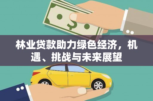 广水林业贷款助力绿色经济，机遇、挑战与未来展望
