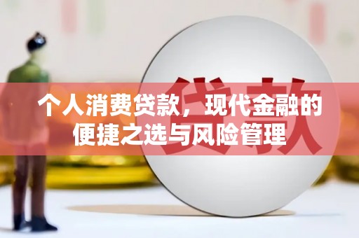 广水个人消费贷款，现代金融的便捷之选与风险管理