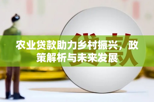 广水农业贷款助力乡村振兴，政策解析与未来发展