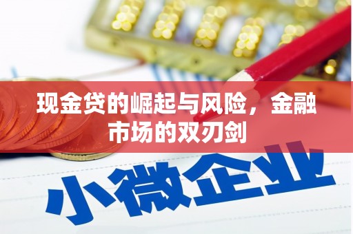 广水现金贷的崛起与风险，金融市场的双刃剑
