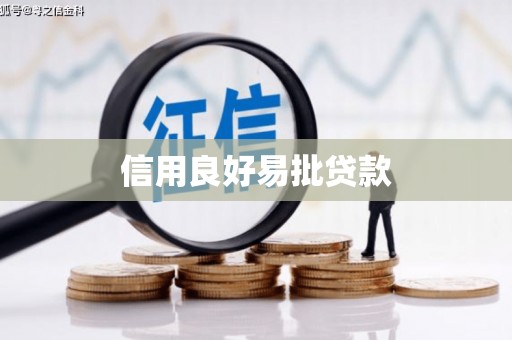 广水信用良好易批贷款