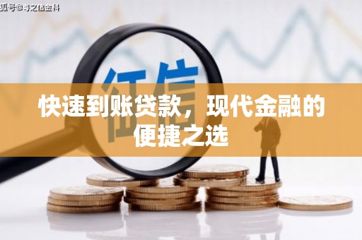 广水快速到账贷款，现代金融的便捷之选