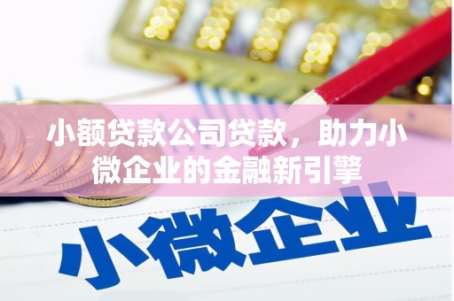 广水小额贷款公司贷款，助力小微企业的金融新引擎