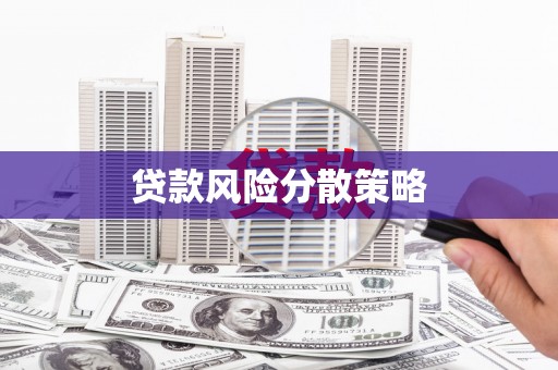 广水贷款风险分散策略