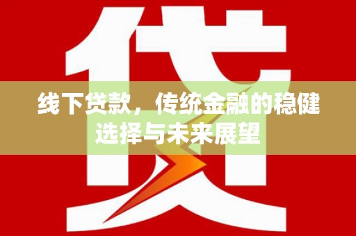广水线下贷款，传统金融的稳健选择与未来展望