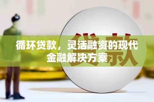 广水循环贷款，灵活融资的现代金融解决方案