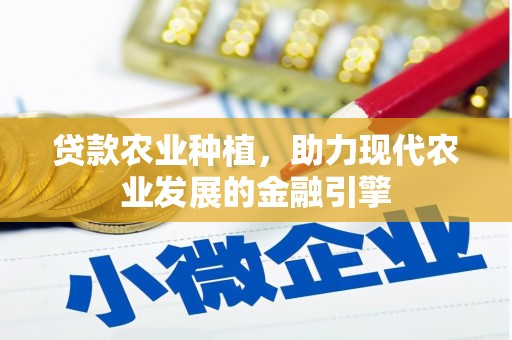 广水贷款农业种植，助力现代农业发展的金融引擎