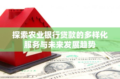 广水探索农业银行贷款的多样化服务与未来发展趋势