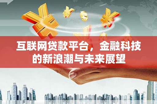 广水互联网贷款平台，金融科技的新浪潮与未来展望