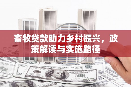 广水畜牧贷款助力乡村振兴，政策解读与实施路径