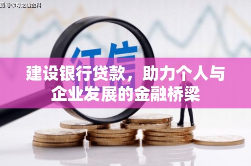 广水建设银行贷款，助力个人与企业发展的金融桥梁