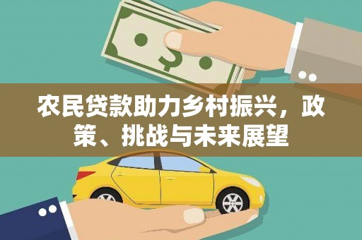 广水农民贷款助力乡村振兴，政策、挑战与未来展望