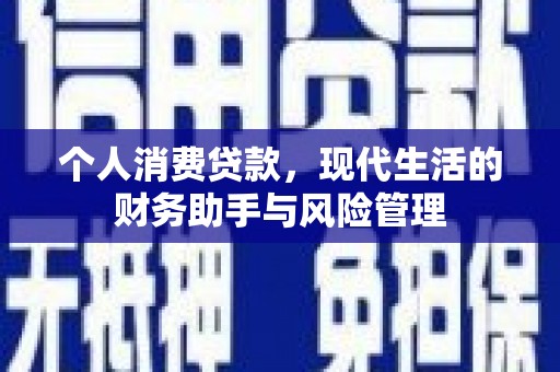 广水个人消费贷款，现代生活的财务助手与风险管理