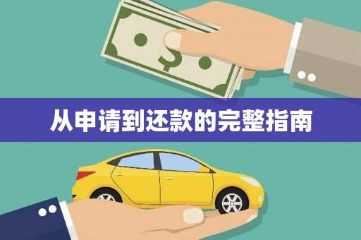 广水从申请到还款的完整指南