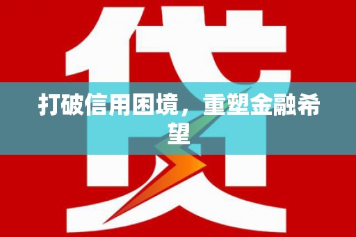 广水打破信用困境，重塑金融希望