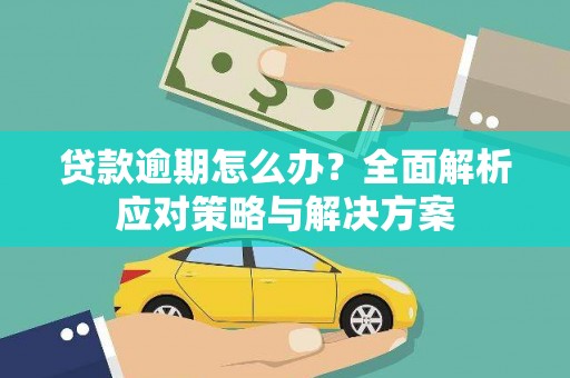 广水贷款逾期怎么办？全面解析应对策略与解决方案