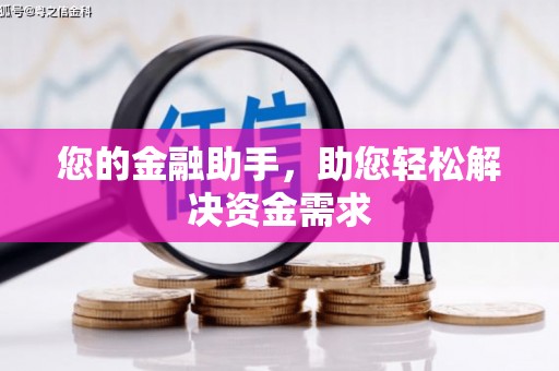 广水您的金融助手，助您轻松解决资金需求