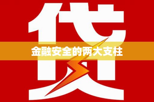 广水金融安全的两大支柱