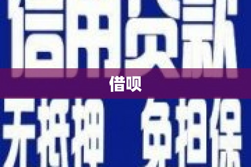 广水借呗