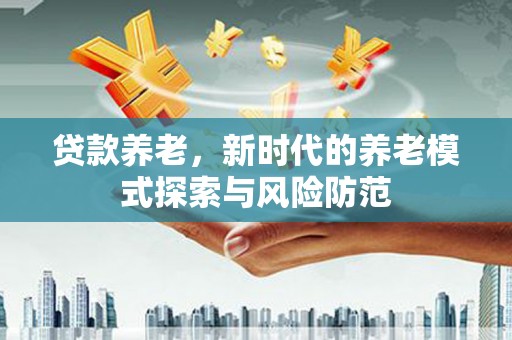 广水贷款养老，新时代的养老模式探索与风险防范