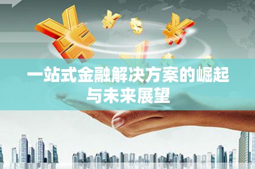 广水一站式金融解决方案的崛起与未来展望