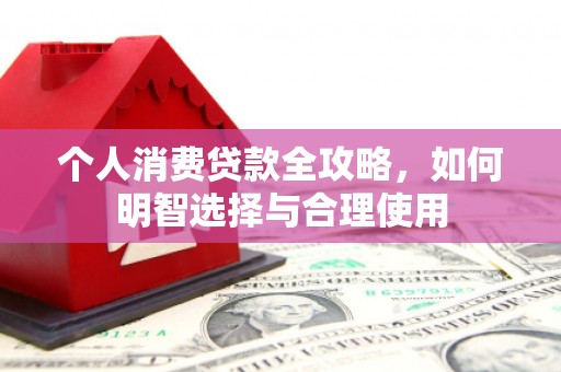 广水个人消费贷款全攻略，如何明智选择与合理使用