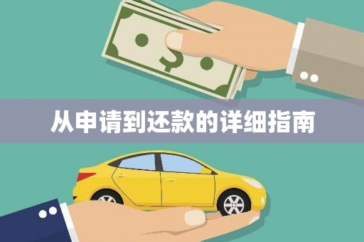 广水从申请到还款的详细指南