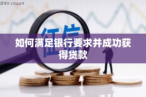 广水如何满足银行要求并成功获得贷款