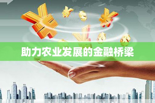 广水助力农业发展的金融桥梁