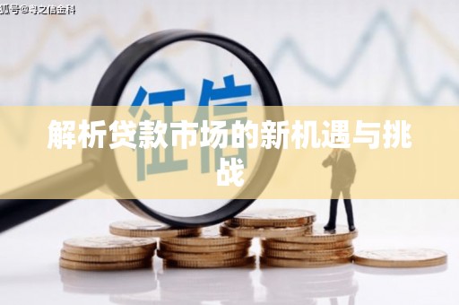 广水解析贷款市场的新机遇与挑战