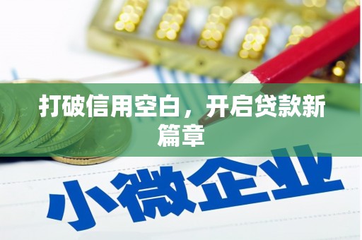 广水打破信用空白，开启贷款新篇章
