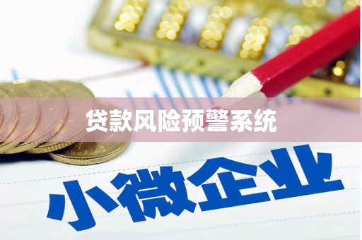 广水贷款风险预警系统