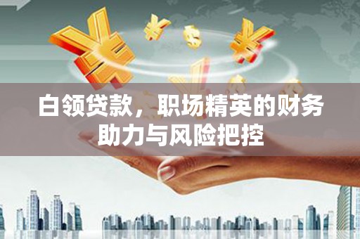 广水白领贷款，职场精英的财务助力与风险把控